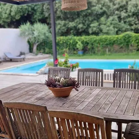 D'hotes Avec Piscine & Kitchenette Bed & Breakfast